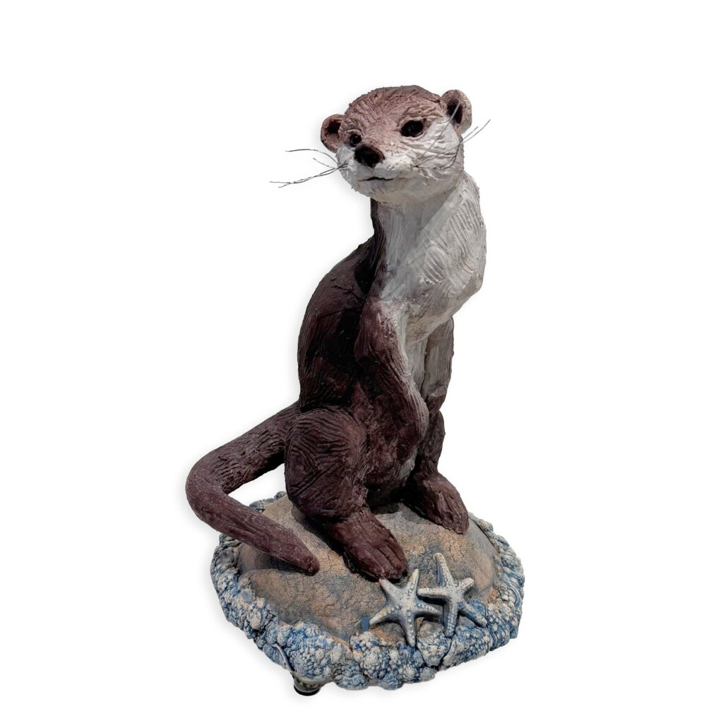 You Otter See This by Carolyn Houg at The Avenue Gallery, a contemporary fine art gallery in Victoria, BC, Canada.