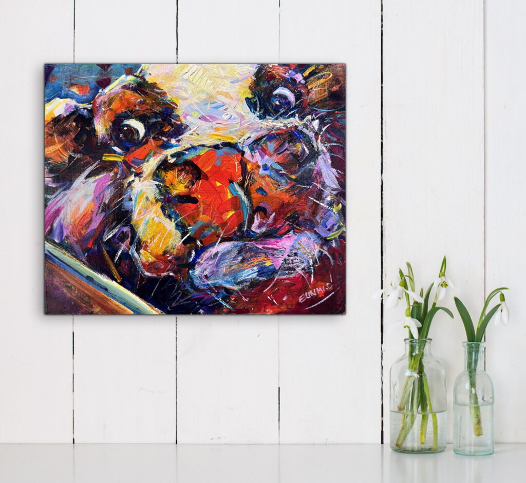 MOO-D by Eunmi Conacher at The Avenue Gallery, a contemporary fine art gallery in Victoria, BC, Canada.