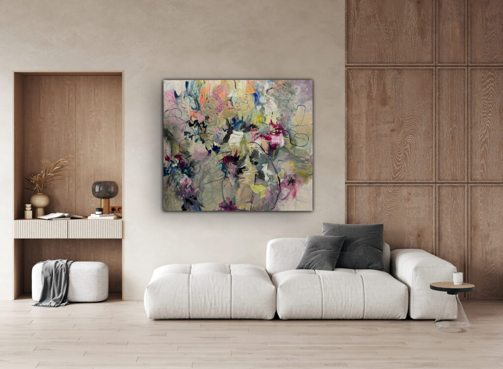 A Soft Rise Into Colour by Shell Cooper at The Avenue Gallery, a contemporary fine art gallery in Victoria, BC, Canada.