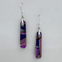 Jazz Series Long Drop Earrings by Jeremy Dane Morris at The Avenue Gallery, a contemporary fine art gallery in Victoria, BC, Canada.