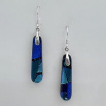 Jazz Series Long Drop Earrings by Jeremy Dane Morris at The Avenue Gallery, a contemporary fine art gallery in Victoria, BC, Canada.
