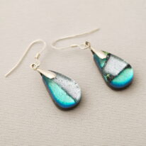 Jazz Series Teardrop Earrings by Jeremy Dane Morris at The Avenue Gallery, a contemporary fine art gallery in Victoria, BC, Canada.