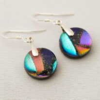 Jazz Series Circle Earrings by Jeremy Dane Morris at The Avenue Gallery, a contemporary fine art gallery in Victoria, BC, Canada.
