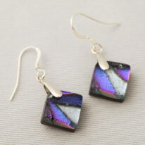 Jazz Series XS Diamond-Shape Earrings by Jeremy Dane Morris at The Avenue Gallery, a contemporary fine art gallery in Victoria, BC, Canada.