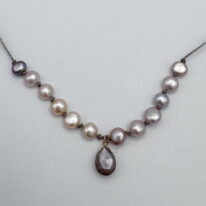Saltstream Necklace by Air & Earth Design at The Avenue Gallery, a contemporary fine art gallery in Victoria, BC, Canada.