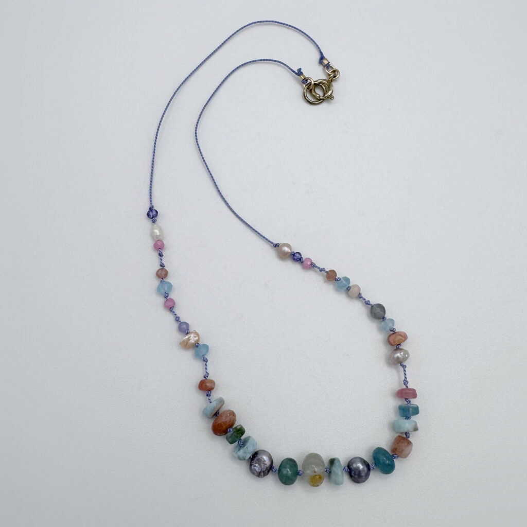 Saltstream Necklace by Air & Earth Design at The Avenue Gallery, a contemporary fine art gallery in Victoria, BC, Canada.