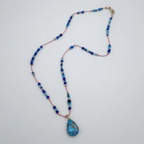 Saltstream Necklace by Air & Earth Design at The Avenue Gallery, a contemporary fine art gallery in Victoria, BC, Canada.