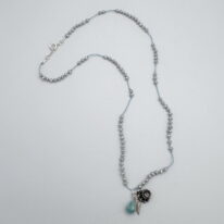 Saltstream Necklace by Air & Earth Design at The Avenue Gallery, a contemporary fine art gallery in Victoria, BC, Canada.