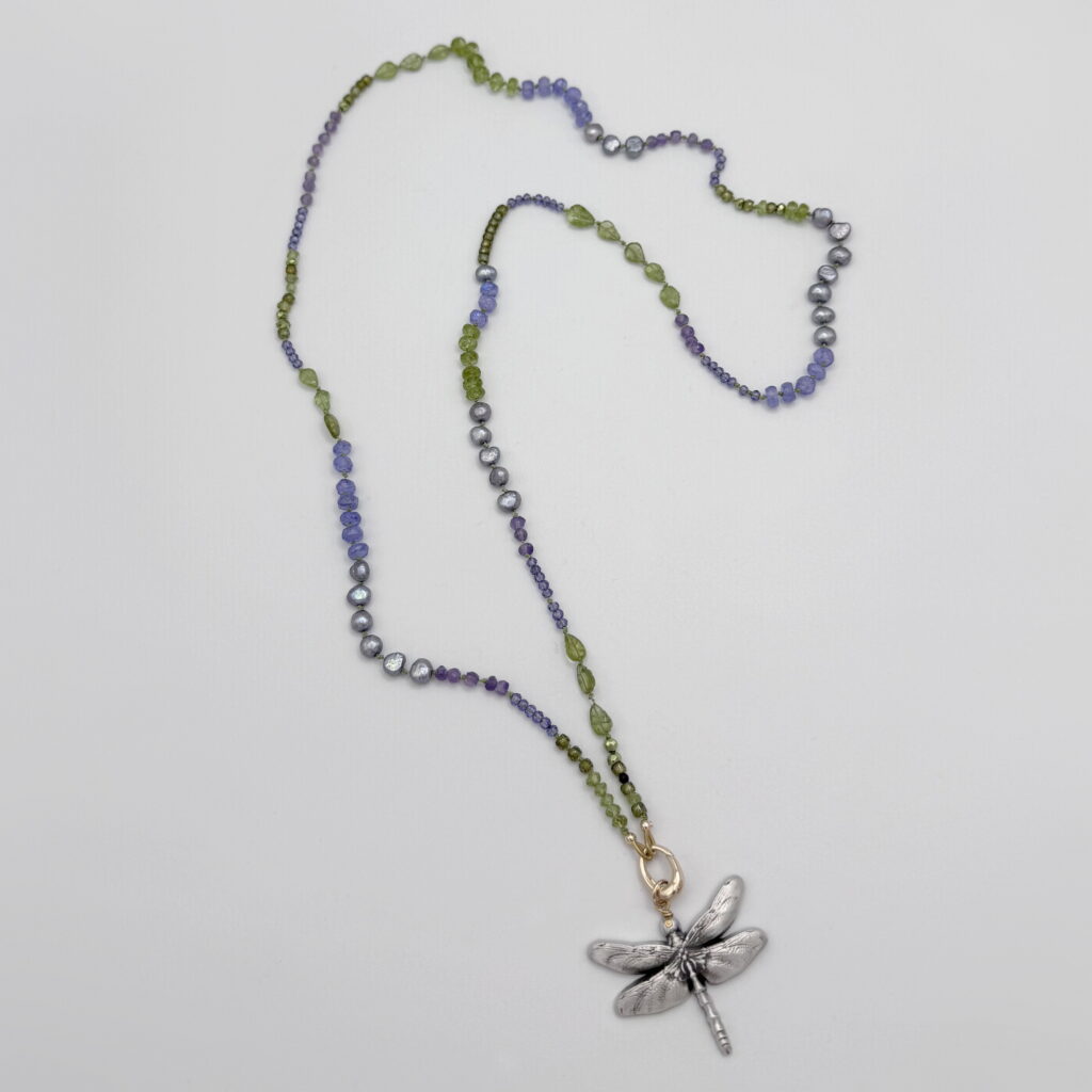 Saltstream Necklace by Air & Earth Design at The Avenue Gallery, a contemporary fine art gallery in Victoria, BC, Canada.