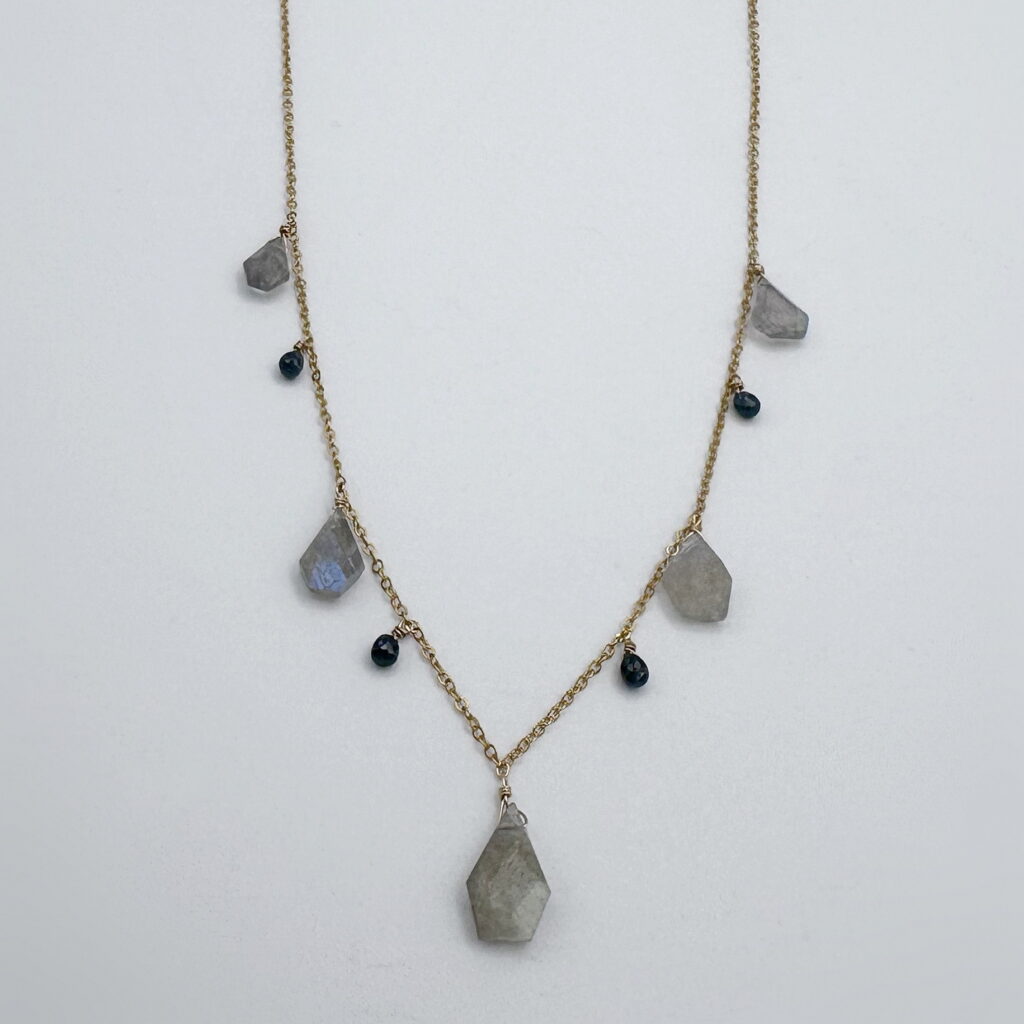 Saltstream Necklace by Air & Earth Design at The Avenue Gallery, a contemporary fine art gallery in Victoria, BC, Canada.