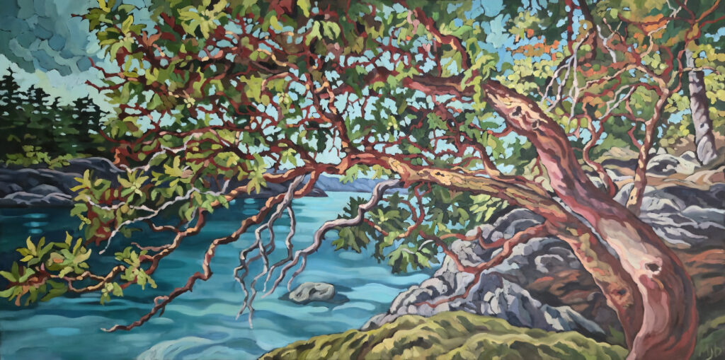 Shades of Summer by Mary-Jean Butler at The Avenue Gallery, a contemporary fine art gallery in Victoria, BC, Canada.