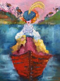Through the Narrows by Angela Morgan at The Avenue Gallery, a contemporary fine art gallery in Victoria, BC, Canada.
