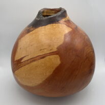 Plum Vessel by Robert Wilman at The Avenue Gallery, a contemporary fine art gallery in Victoria, BC, Canada.