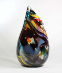 Multicolour Vase by Guy Hollington at The Avenue Gallery, a contemporary fine art gallery in Victoria, BC, Canada.