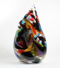 Multicolour Vase by Guy Hollington at The Avenue Gallery, a contemporary fine art gallery in Victoria, BC, Canada.