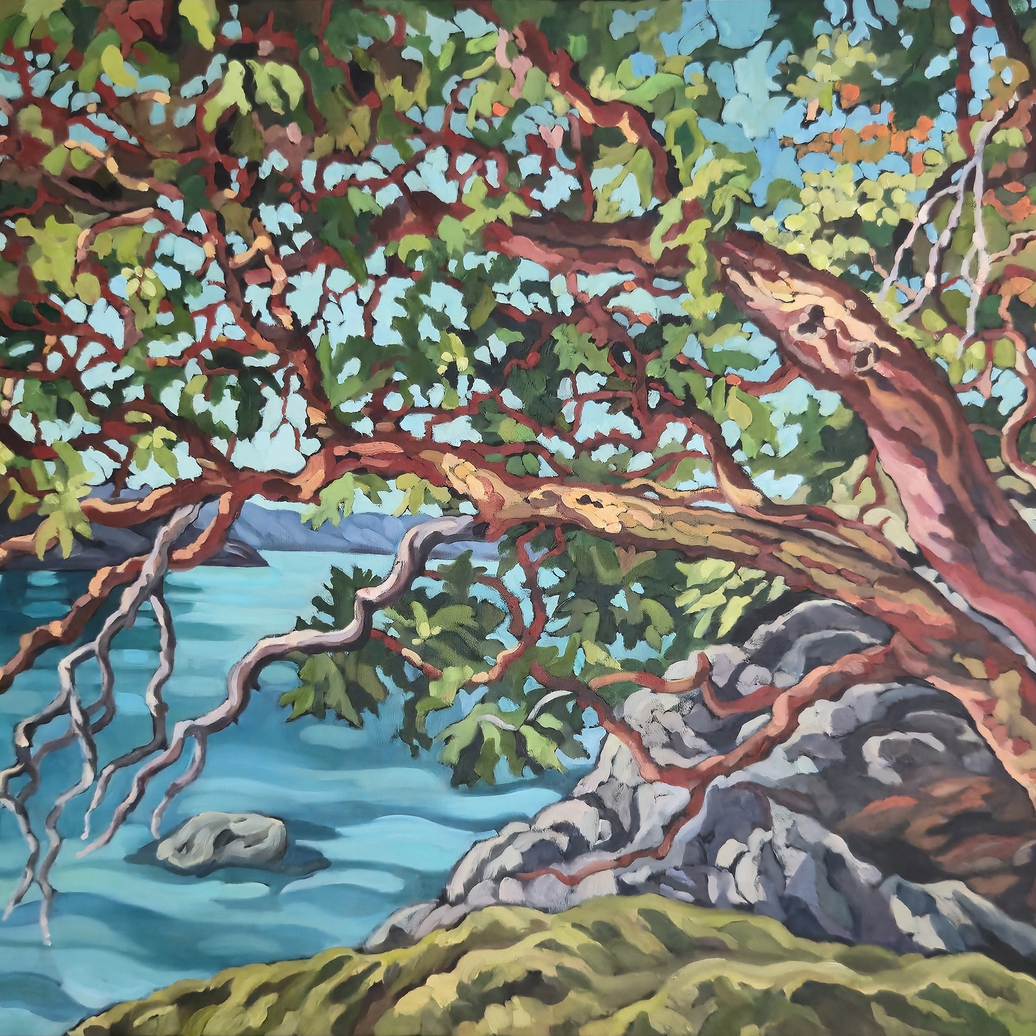 Shades of Summer by Mary-Jean Butler at The Avenue Gallery, a contemporary fine art gallery in Victoria, BC, Canada.